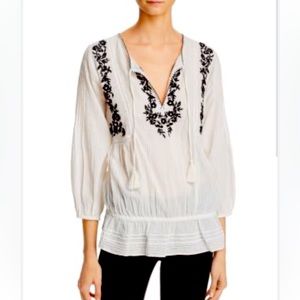 Joie Anthropologie Peasant 100% cotton.